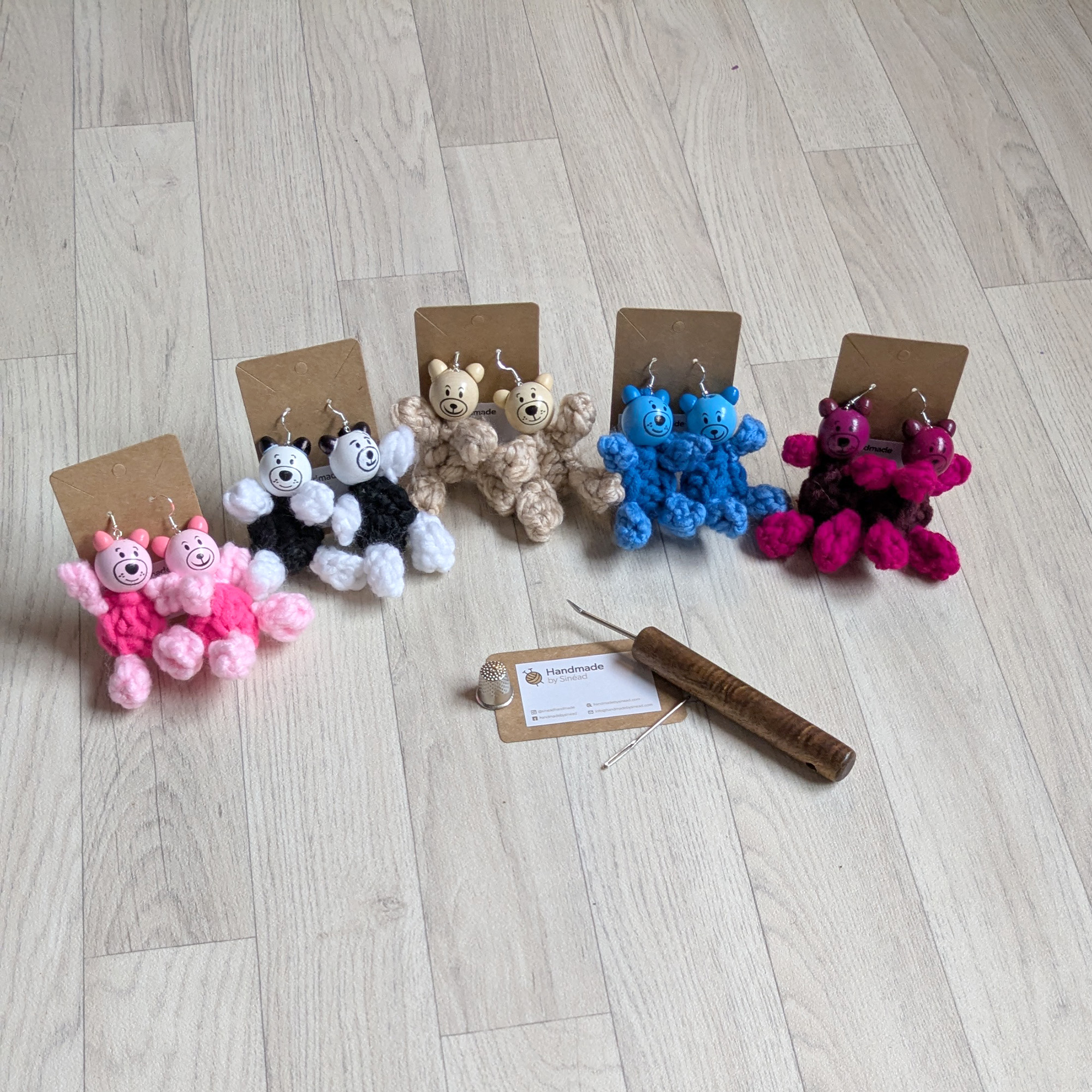 Teddy Earrings