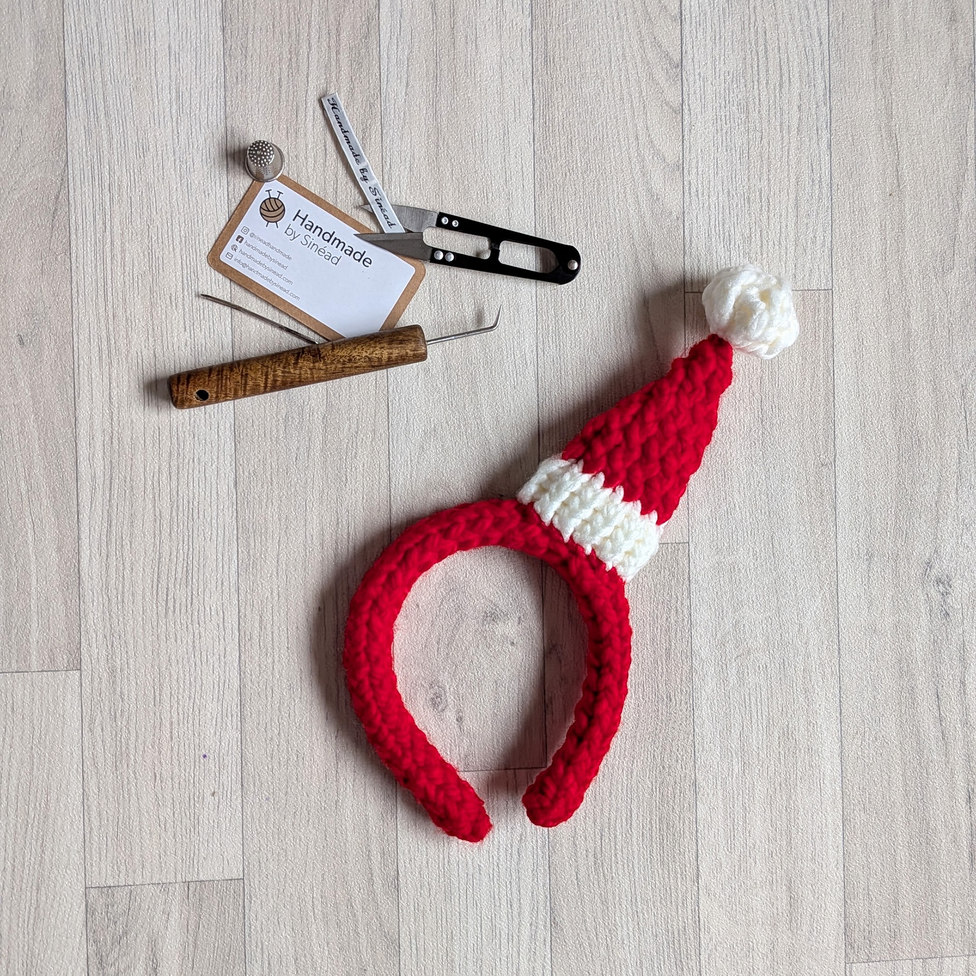 Mini Santa Hairband