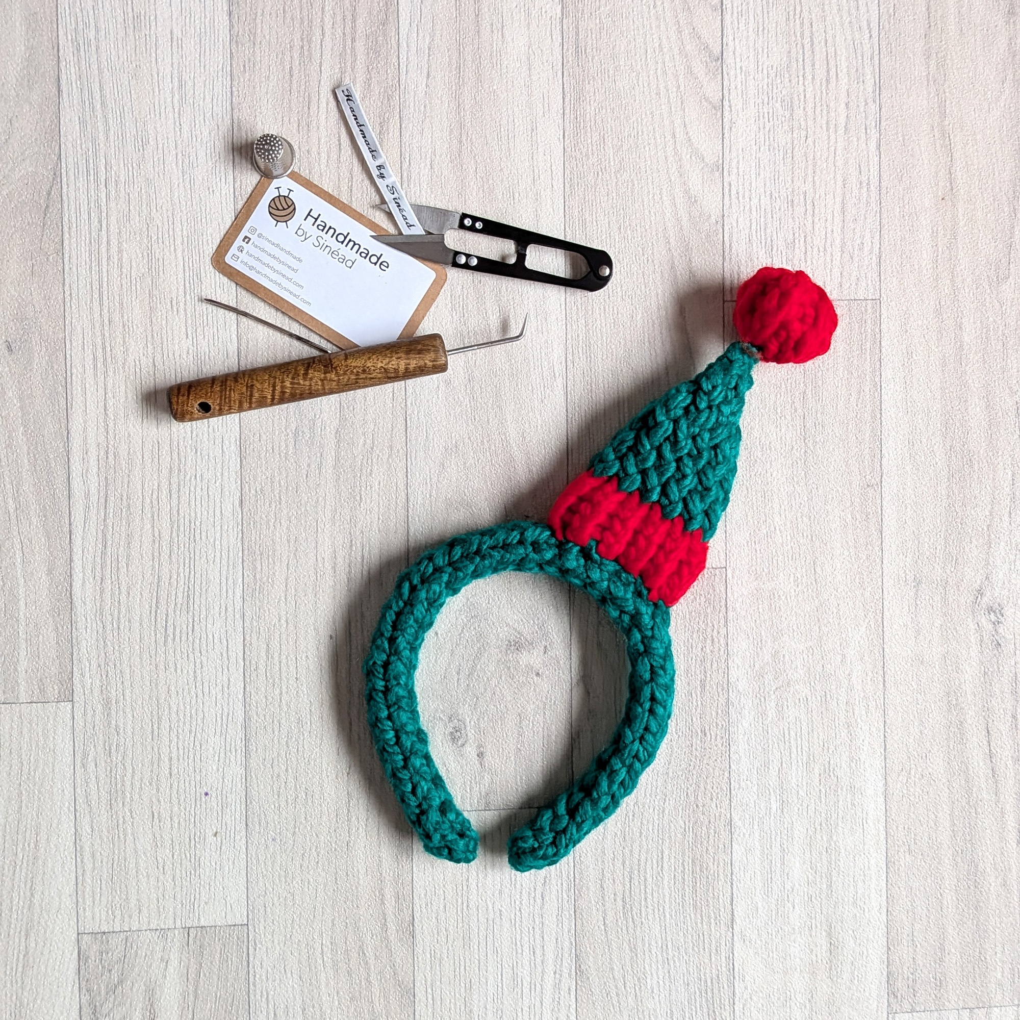 Santa Hairband Alternative Colours