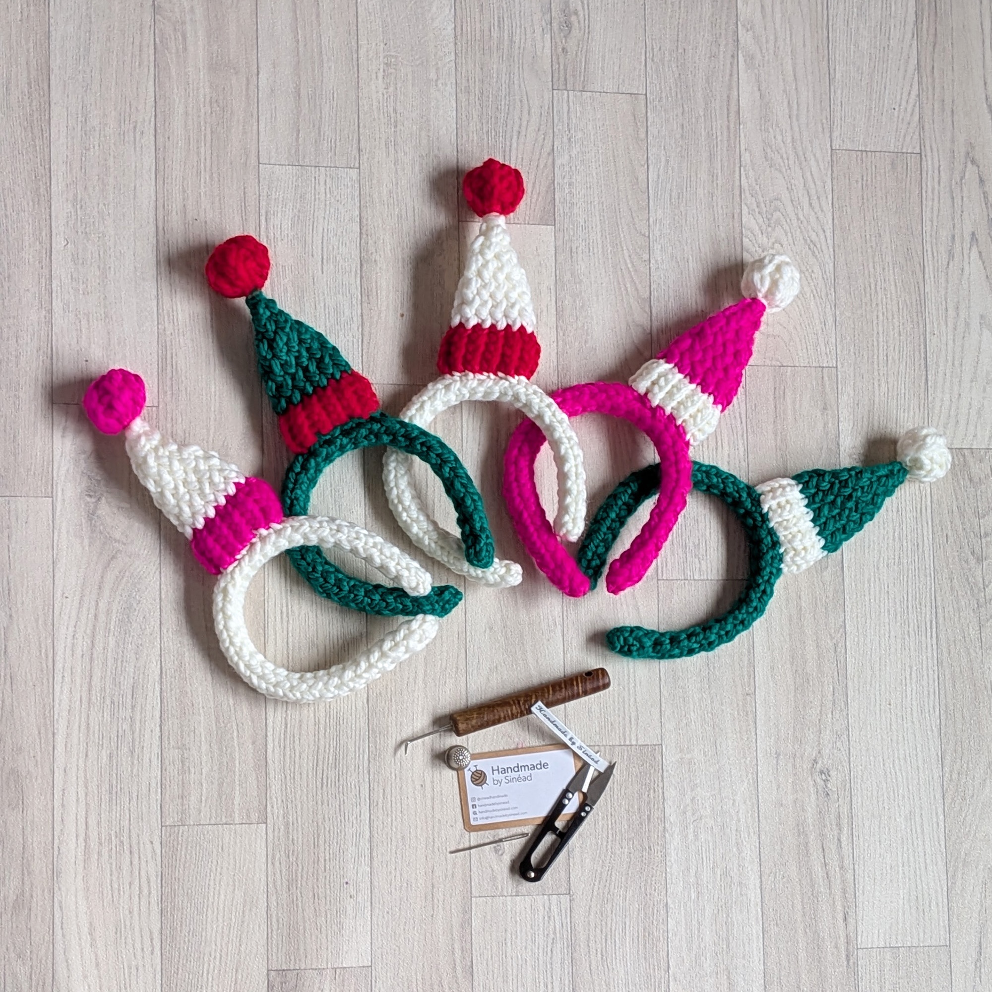 Santa Hairband Alternative Colours - Image 3